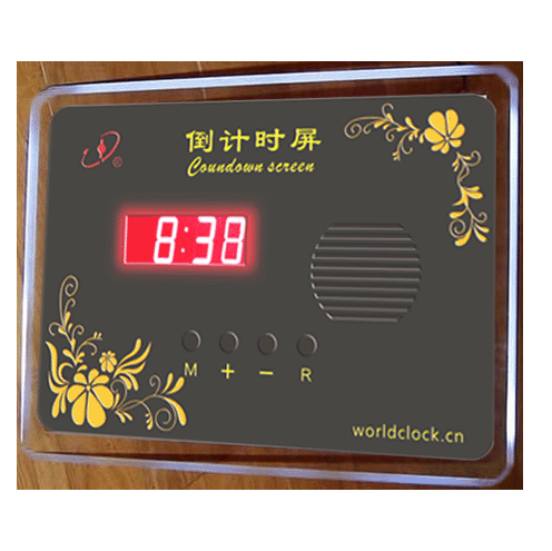 足浴倒計時、桑拿倒計時器、按摩推拿服務倒計時屏