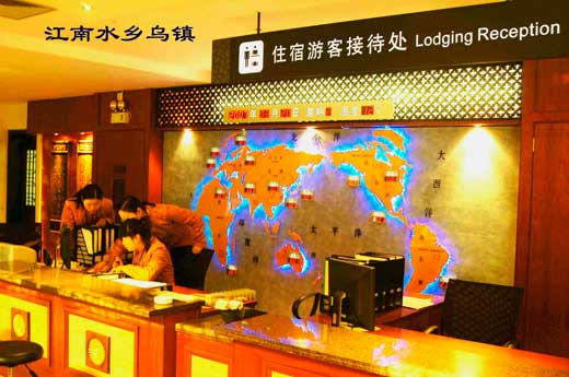 新款世界地圖時鐘/新式世界地圖工藝鐘/酒店世界時間掛鐘